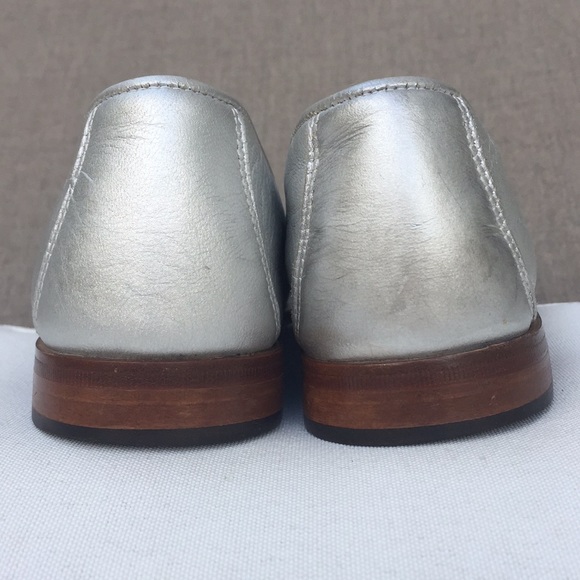 ESCADA Italian Silver Loafer - Picture 3 of 6